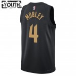 Maillot NBA Cleveland Cavaliers Evan Mobley 4 Jordan 2022-23 Statement Edition Noir Swingman - Enfant